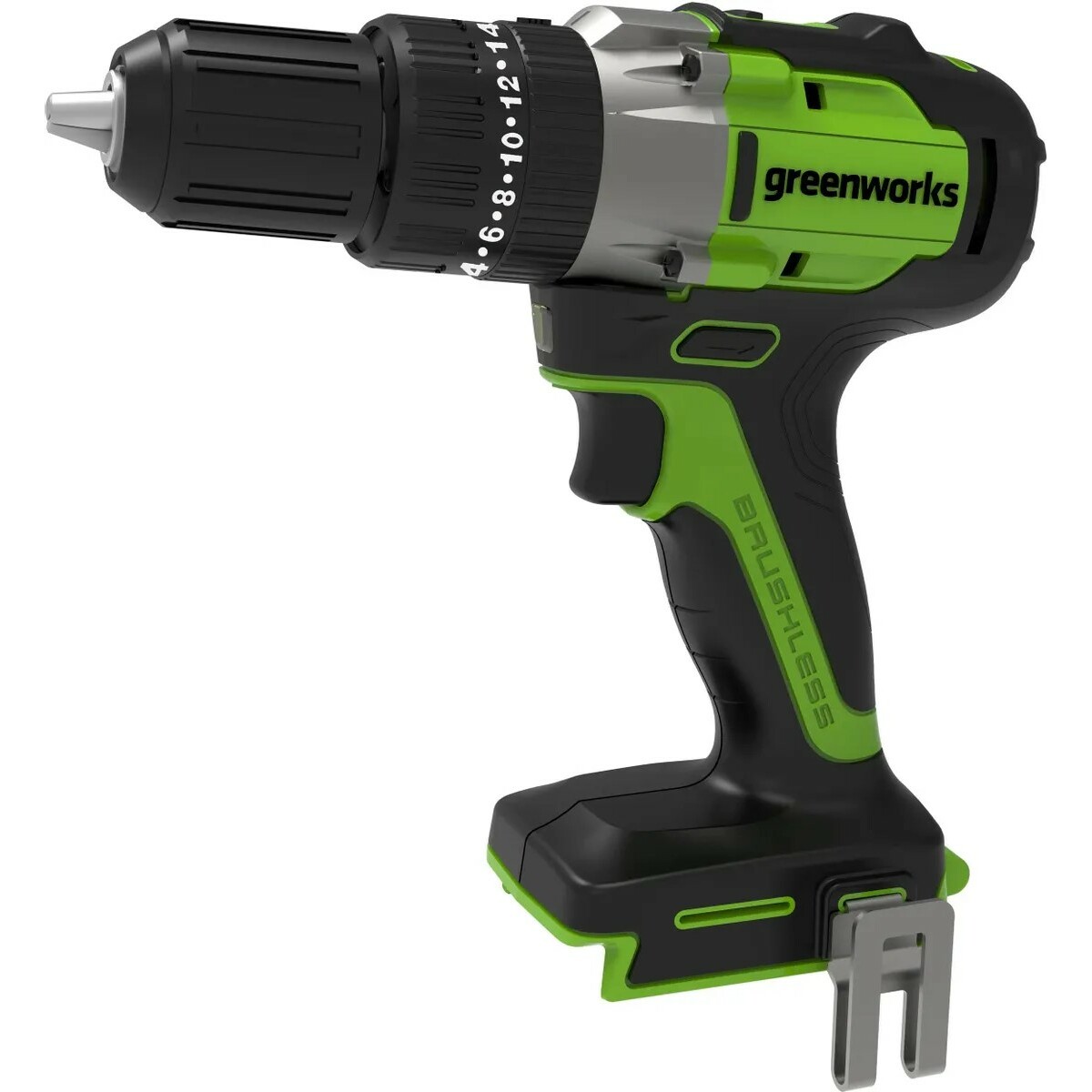 Дрель-шуруповерт Greenworks GD24DD60K2 (Цвет: Green)