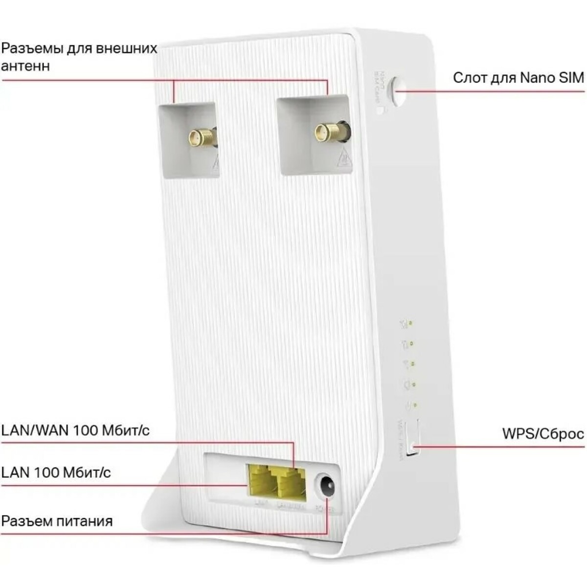 Wi-Fi роутер Mercusys MB110-4G 