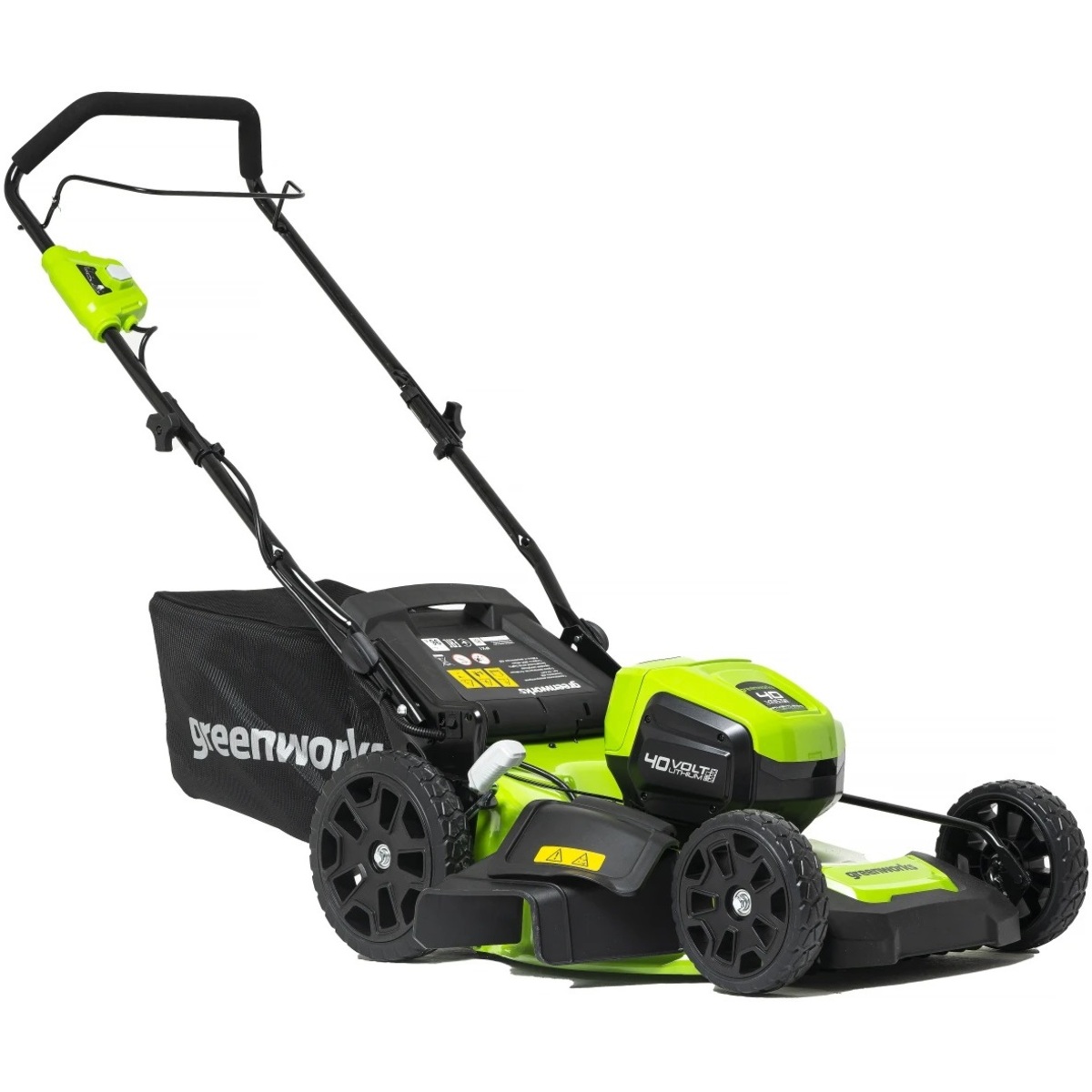 Газонокосилка роторная Greenworks GD40LM46HP (Цвет: Green)