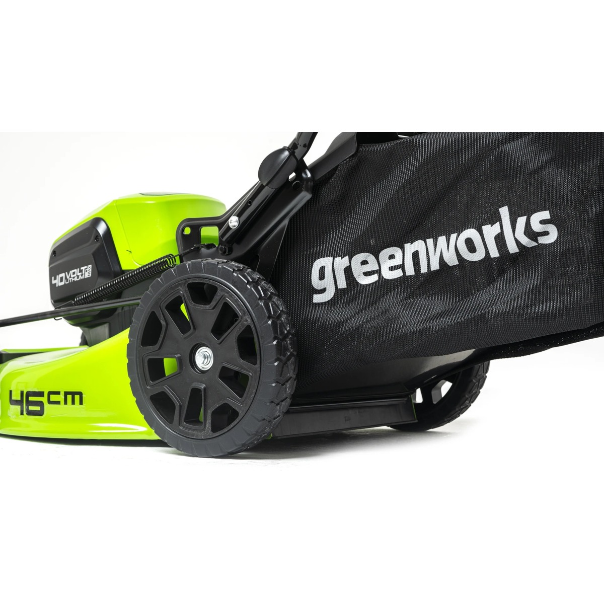 Газонокосилка роторная Greenworks GD40LM46HP (Цвет: Green)