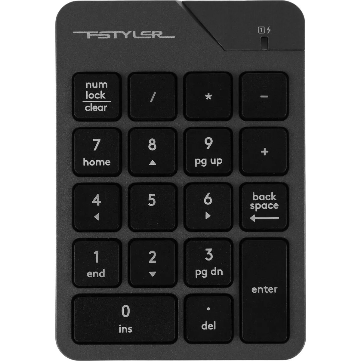Числовой блок + мышь A4Tech Fstyler FG1600C Air (Цвет: Gray)