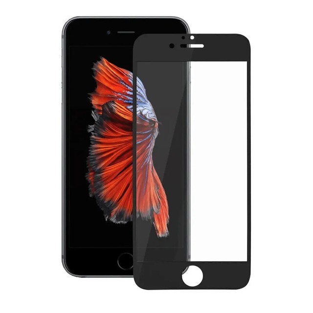 Защитное стекло Borasco Full Glue для смартфона Apple iPhone 7 / 8 / SE 2020, черный