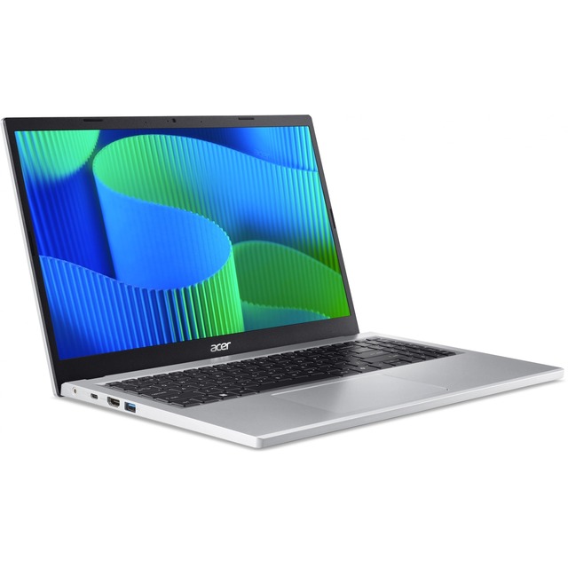 Ноутбук Acer Extensa 15 EX215-34-C2LD (N100/8Gb/SSD256Gb/Intel HD Graphics/15.6/IPS/FHD (1920x1080)/noOS/silver/WiFi/BT/Cam)