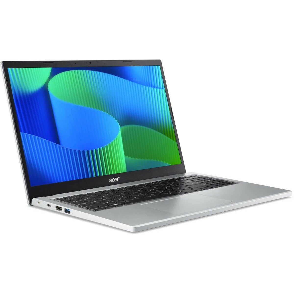 Ноутбук Acer Extensa 15 EX215-34-34Z7 Core i3 N305 8Gb SSD512Gb Intel HD Graphics 15.6 IPS FHD (1920x1080) noOS silver WiFi BT Cam