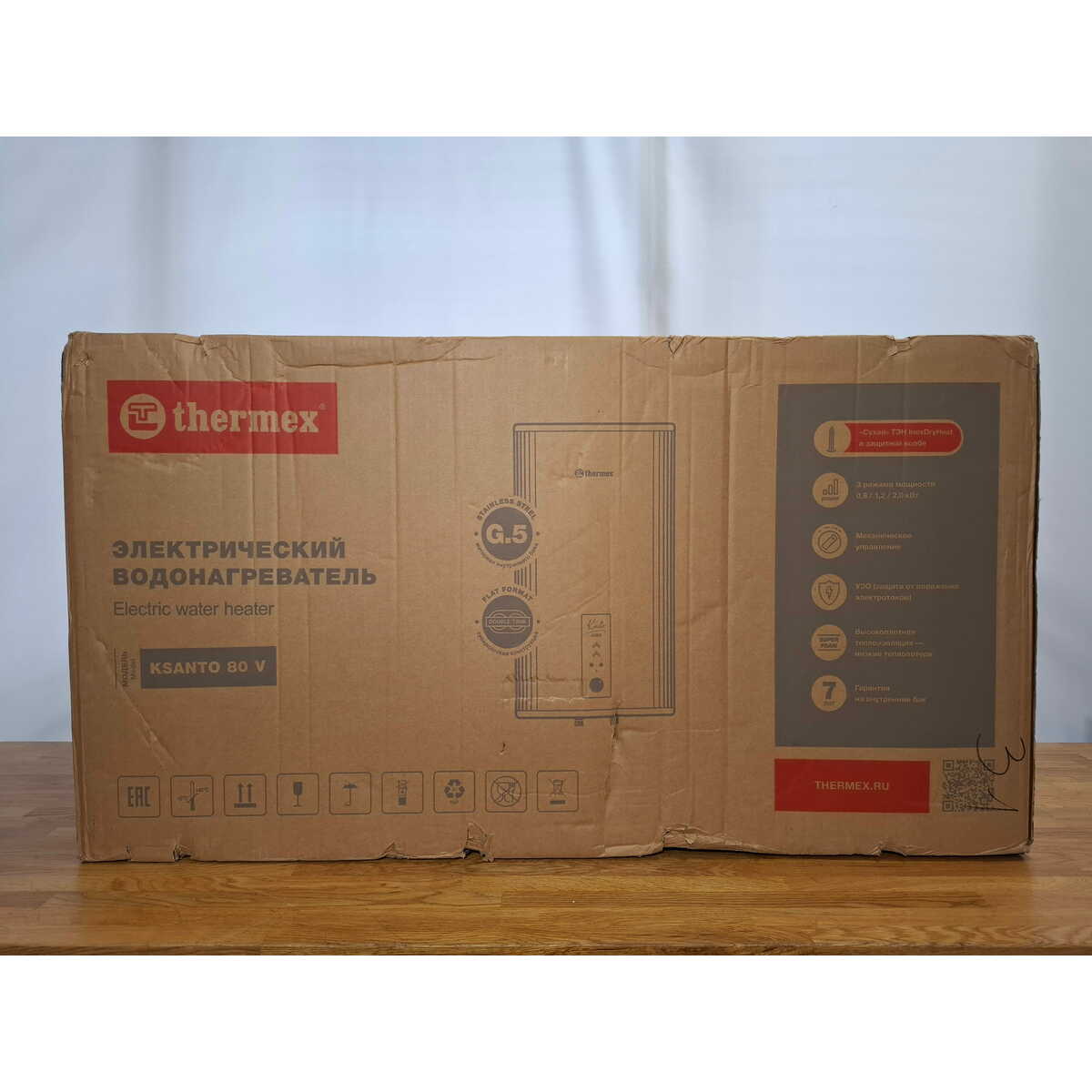 Водонагреватель Thermex Ksanto 80 V, белый