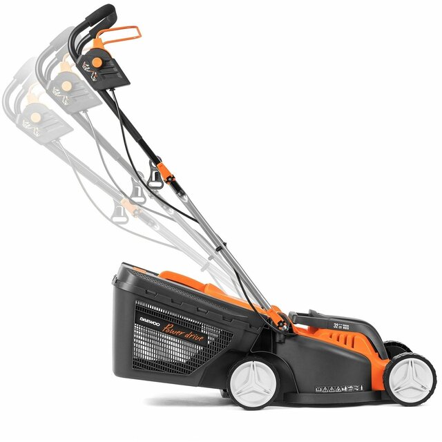 Газонокосилка роторная Daewoo DLM 1250E (Цвет: Orange)