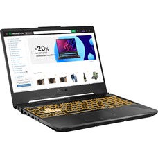 Ноутбук Asus TUF Gaming FX506HCB-HN1138 Core i5 11400H/8Gb/SSD512Gb/NVIDIA GeForce RTX 3050 4Gb/15.6/FHD (1920x1080)/noOS/grey/WiFi/BT/Cam