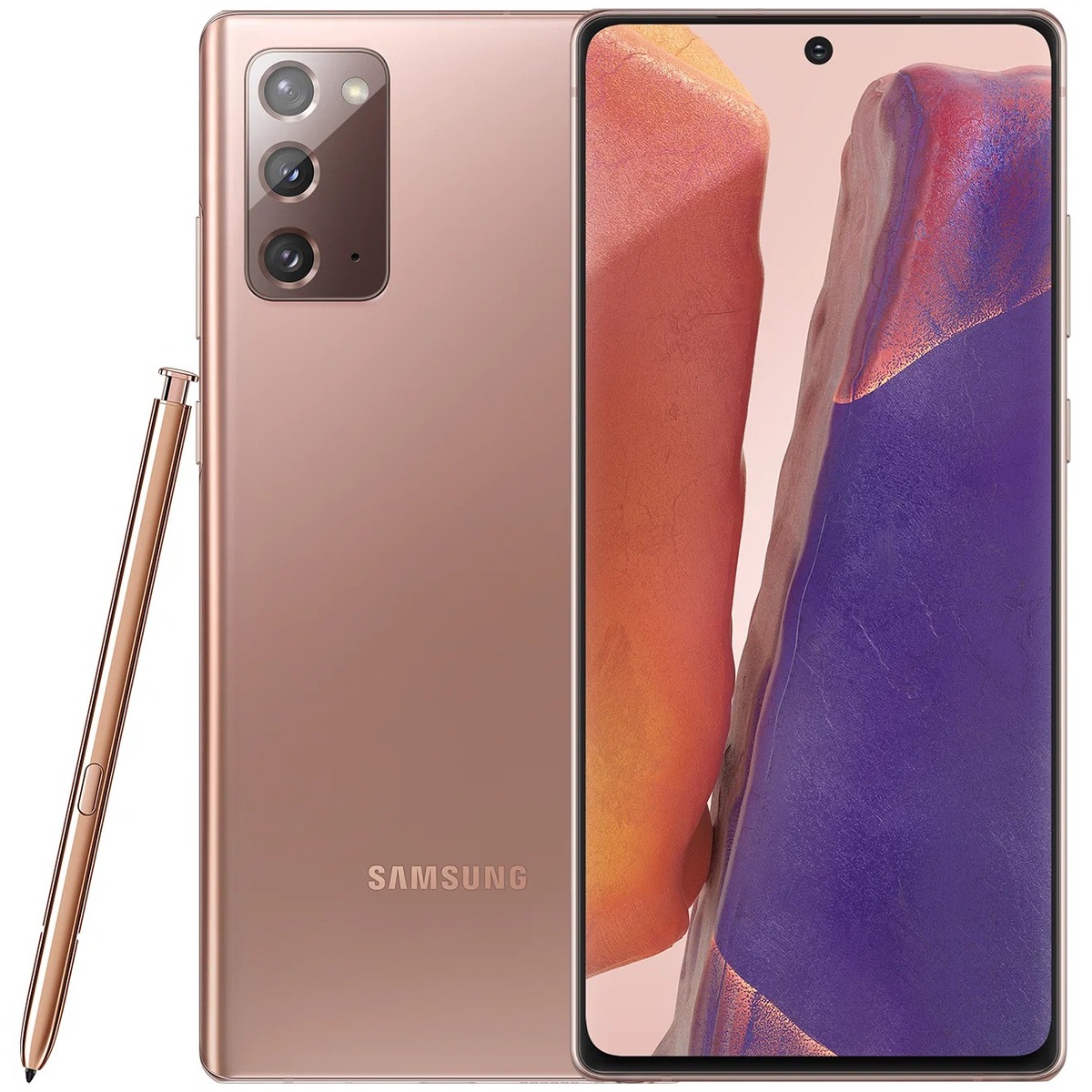 Смартфон Samsung Galaxy Note 20 5G 8/256Gb (Цвет: Mystic Bronze)