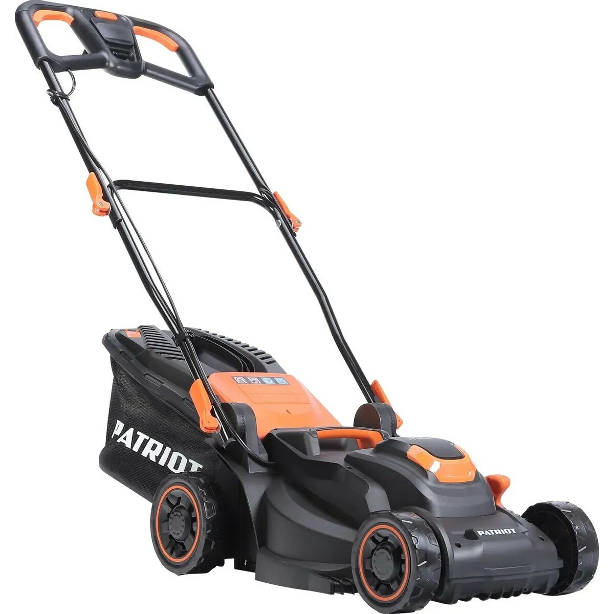 Газонокосилка роторная Patriot PT 1534E Lux (Цвет: Orange / Black)