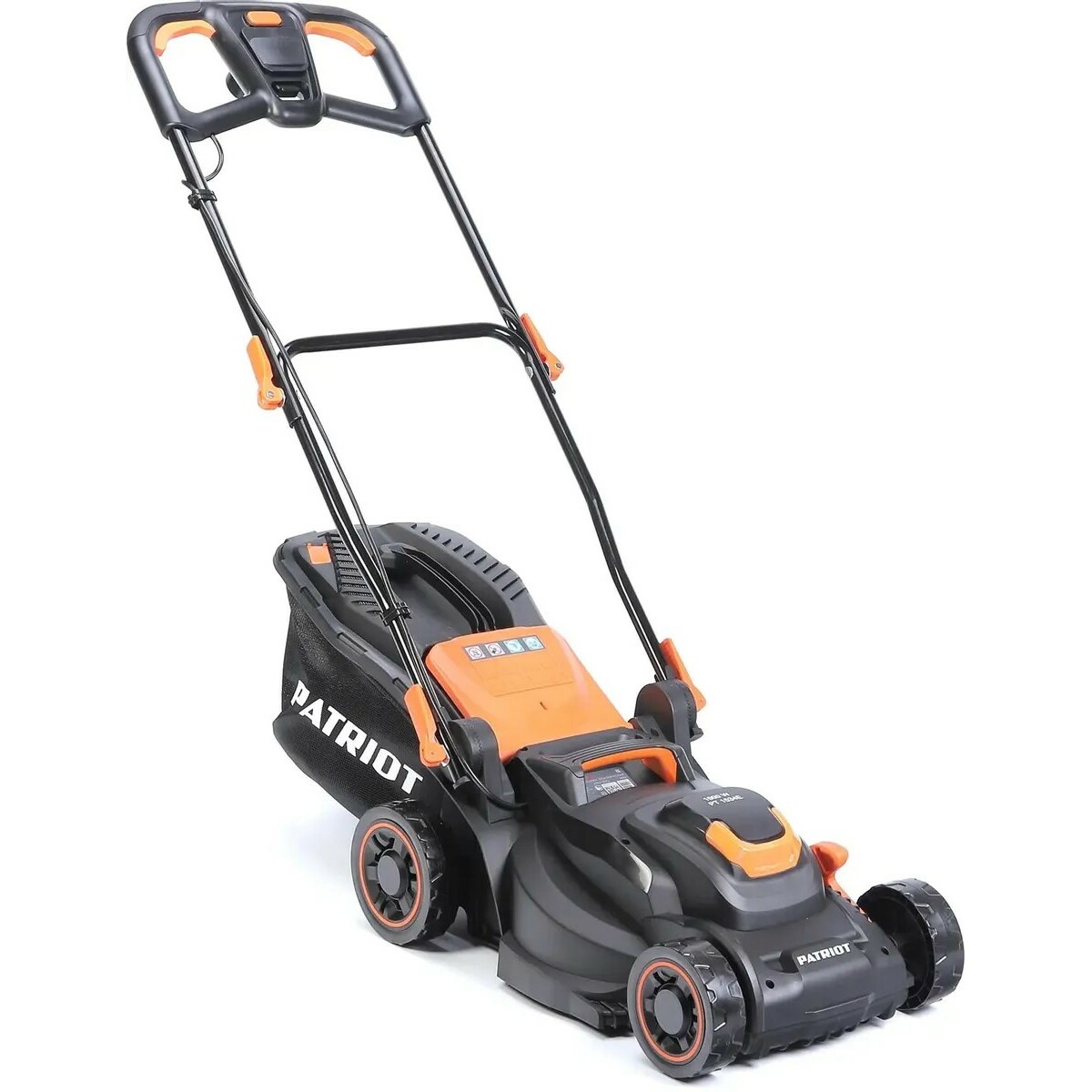Газонокосилка роторная Patriot PT 1534E Lux (Цвет: Orange / Black)