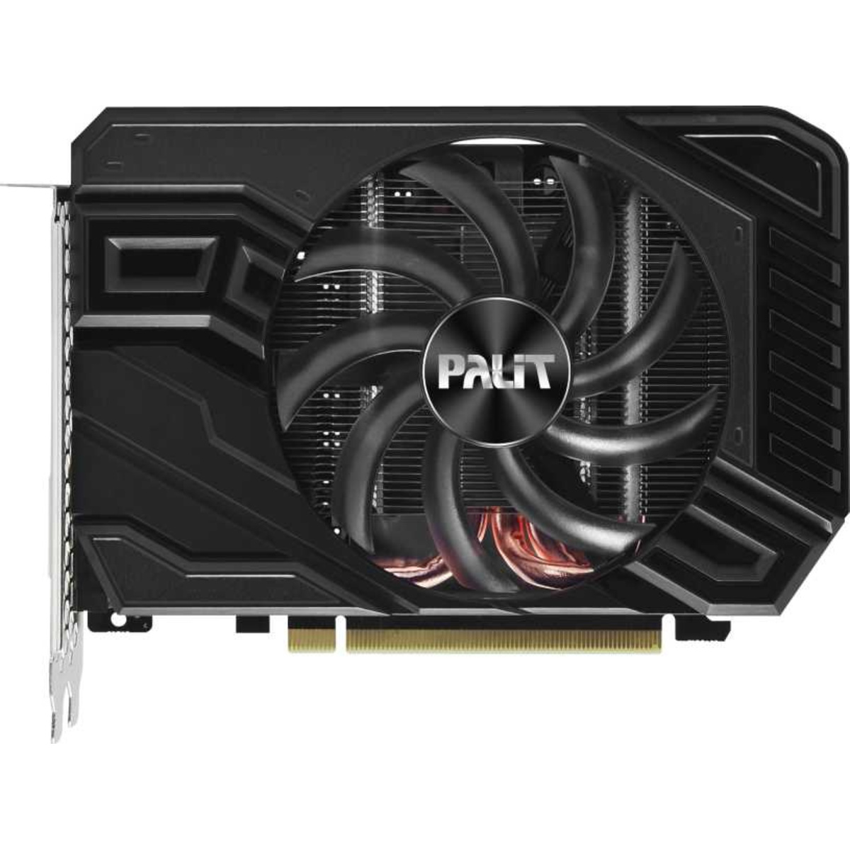 Видеокарта Palit PCI-E PA-GTX1660 SUPER STORMX 6G nVidia GeForce GTX 1660SUPER 6144Mb 192bit GDDR6 1530 / 14000 DVIx1 / HDMIx1 / DPx1 / HDCP Ret