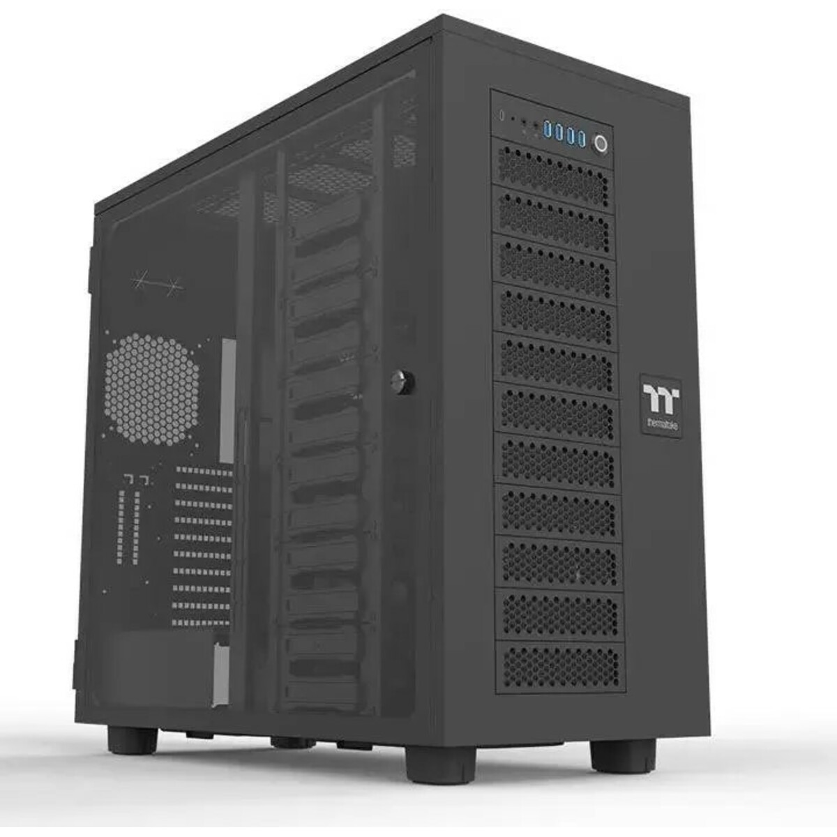 Корпус Thermaltake AX700 GLASS, черный 