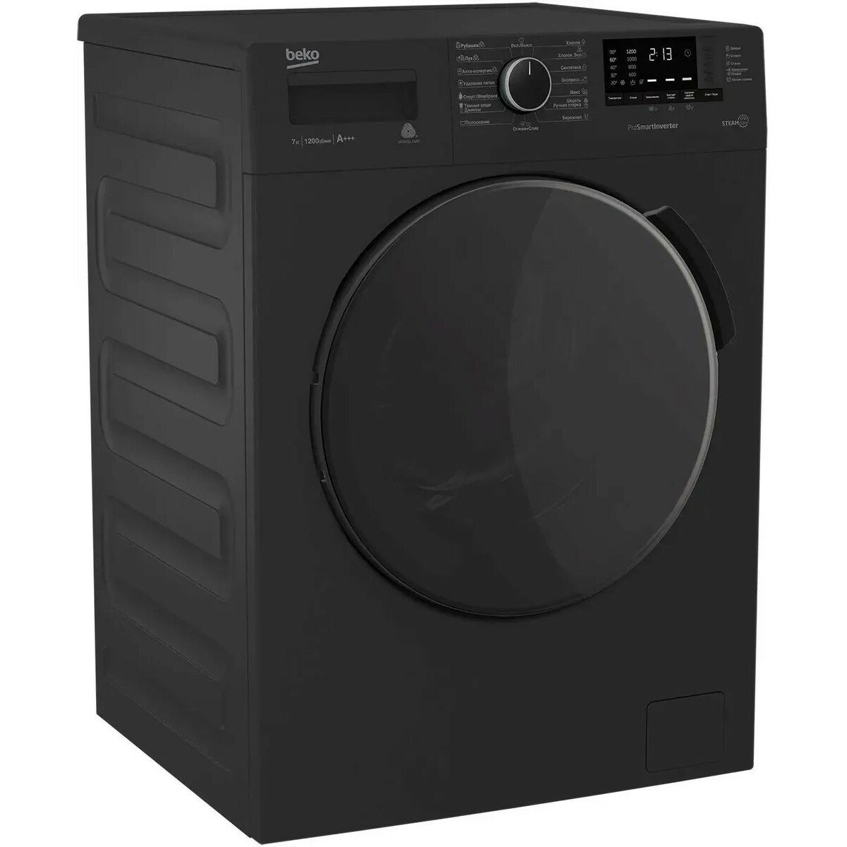 Стиральная машина Beko WSPE7612A (Цвет: Anthracite)