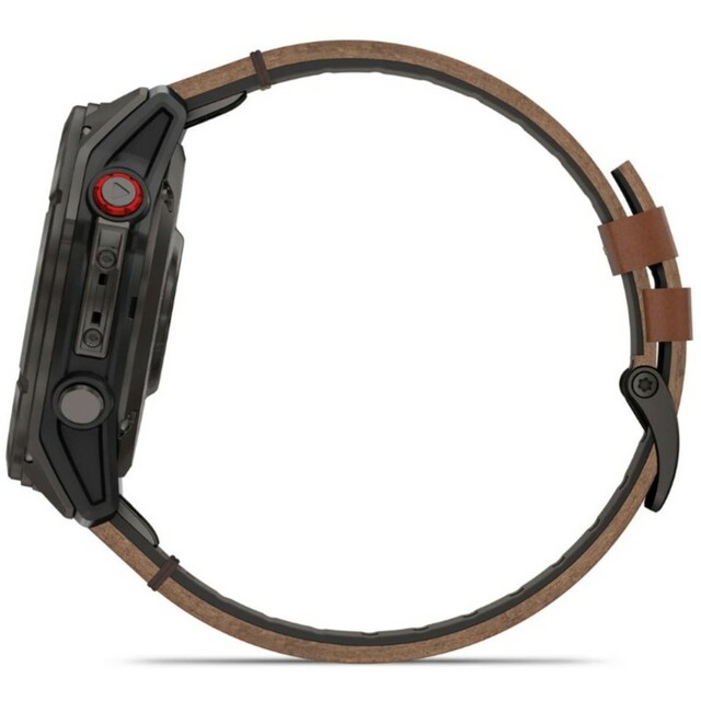 Умные Часы Garmin Fenix 8 Pro 51mm Amoled Sapphire (Цвет: Carbon Gray / Chestnut)