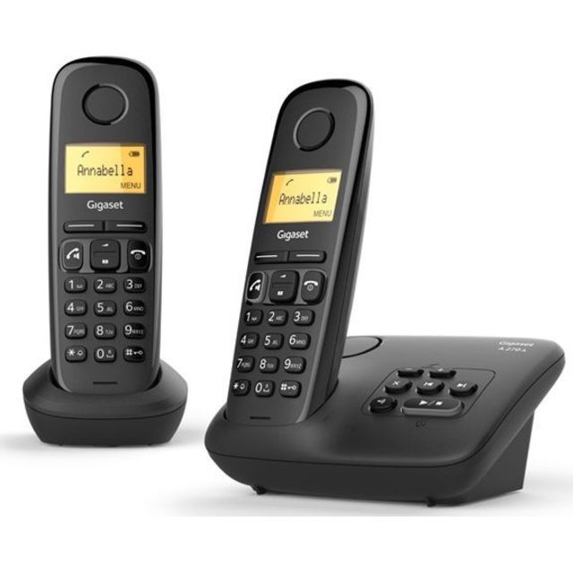 Р/Телефон Dect Gigaset A170 DUO RUS (Цвет: Black)