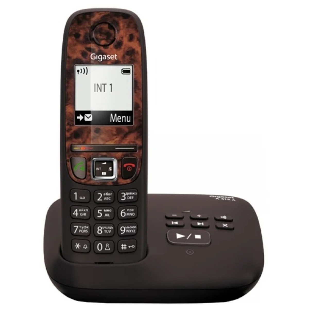 Купить Р/Телефон Dect Gigaset A415A RUS ESPRESSO (Цвет: Brown) S30852-H2525-S304  в СПб недорого | Выгодные цены на Р/Телефон Dect Gigaset A415A RUS ESPRESSO  (Цвет: Brown) S30852-H2525-S304, покупка в кредит (Артикул 00275498)