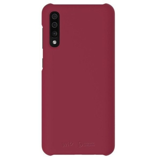Чехол-накладка Wits Premium Hard Case для смартфона Samsung Galaxy A50 (Цвет: Wine)
