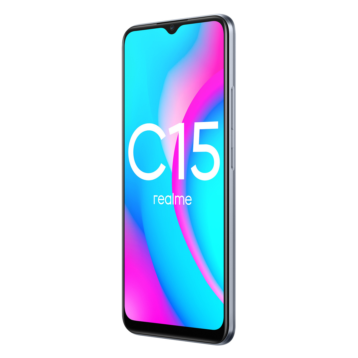 Смартфон realme C15 4/64Gb (NFC) (Цвет: Seagull Silver)