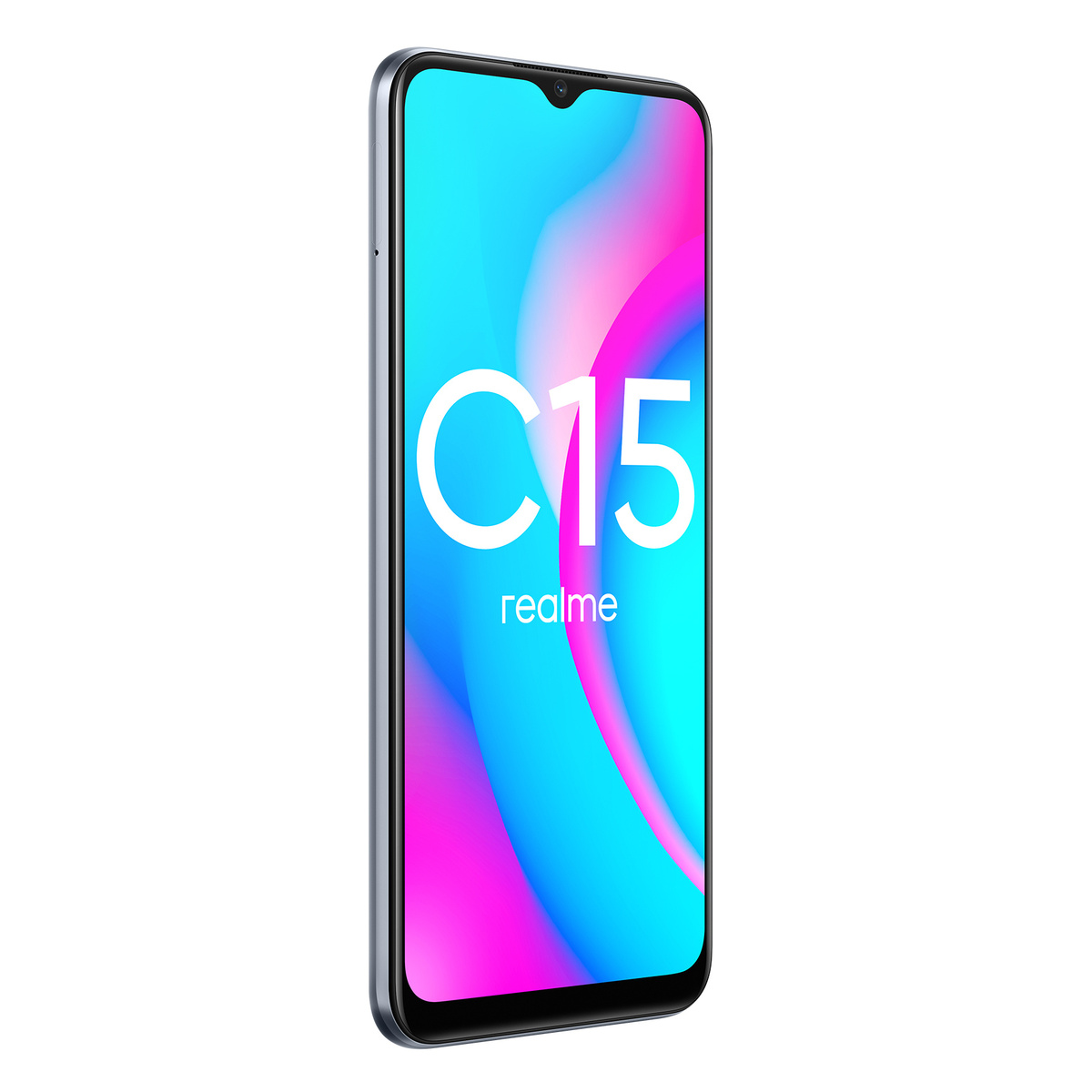 Смартфон realme C15 4/64Gb (NFC) (Цвет: Seagull Silver)