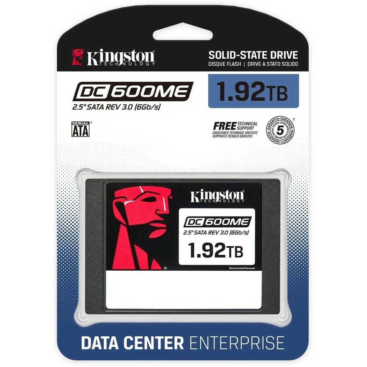 Накопитель SSD Kingston SATA-III 1.92Tb SEDC600ME / 1920G 