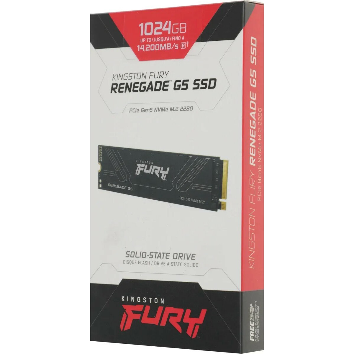 Накопитель SSD Kingston PCIe 5.0 x4 1Tb SFYR2S / 1T0 