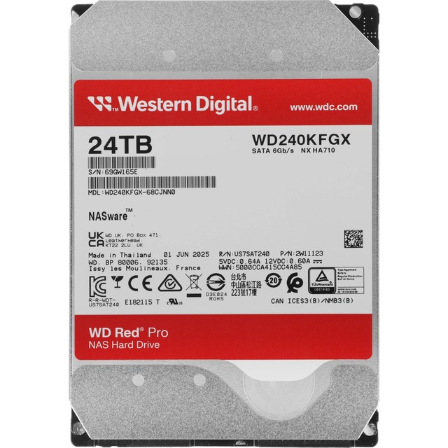 Жесткий диск WD SATA-III 24TB WD240KFGX