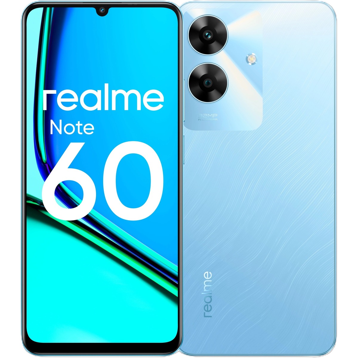 Смартфон realme Note 60 6/128Gb (Цвет: Voyage Blue)