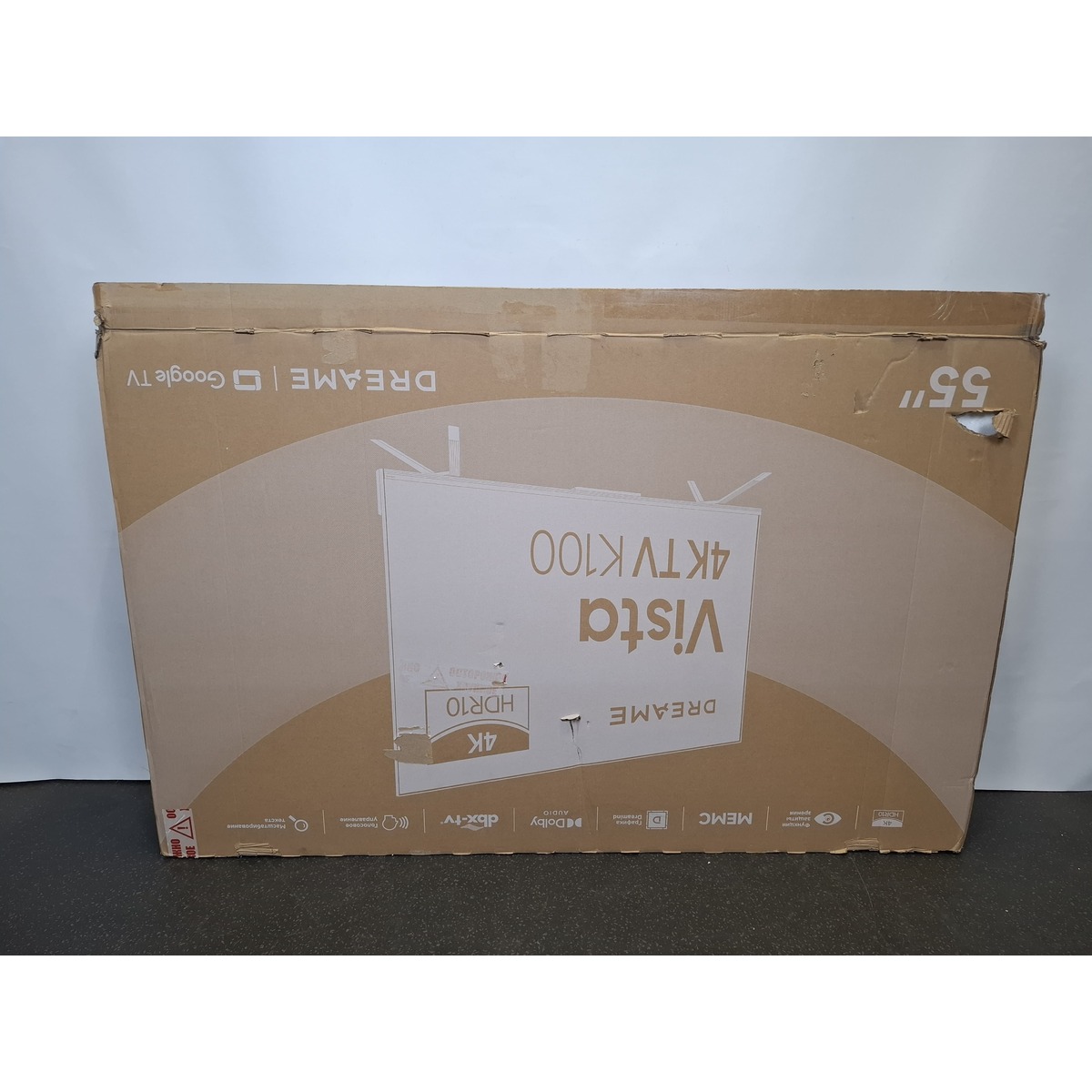 Телевизор Dreame 55" 55K100, черный