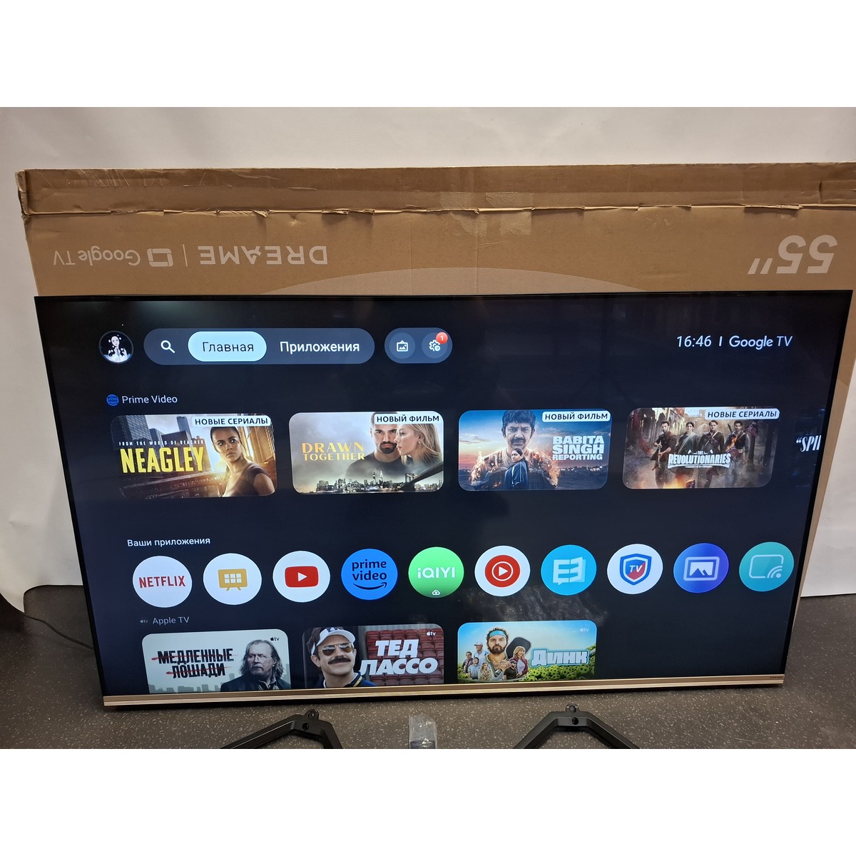 Телевизор Dreame 55" 55K100, черный