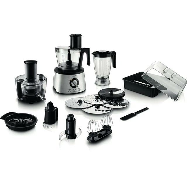 Кухонный комбайн Philips HR7778 / 00 (Цвет: Silver)