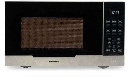 Микроволновая печь Hyundai HYM-D2075 (Цвет: Silver/Black) - купить в ...