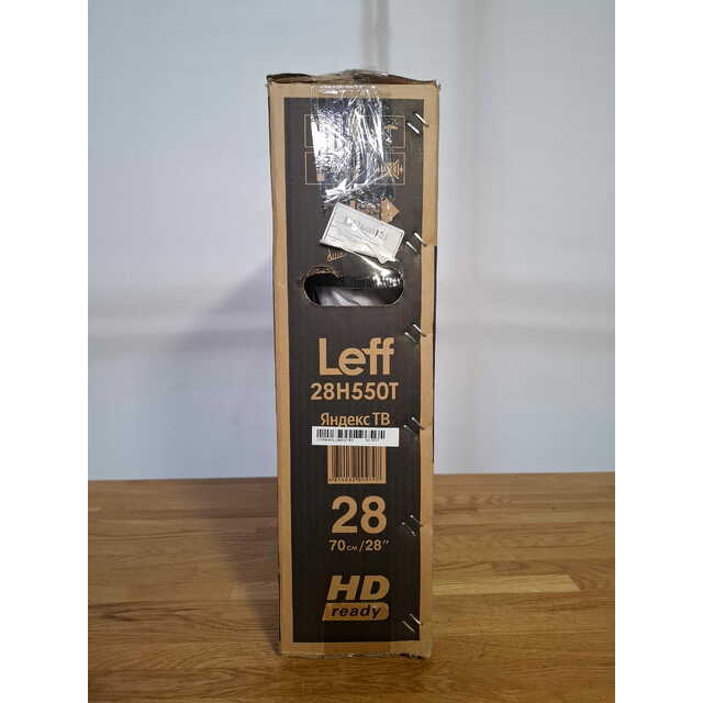 Телевизор Leff 28" 28H550T, черный