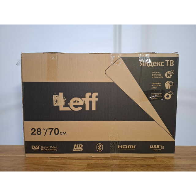 Телевизор Leff 28" 28H550T, черный