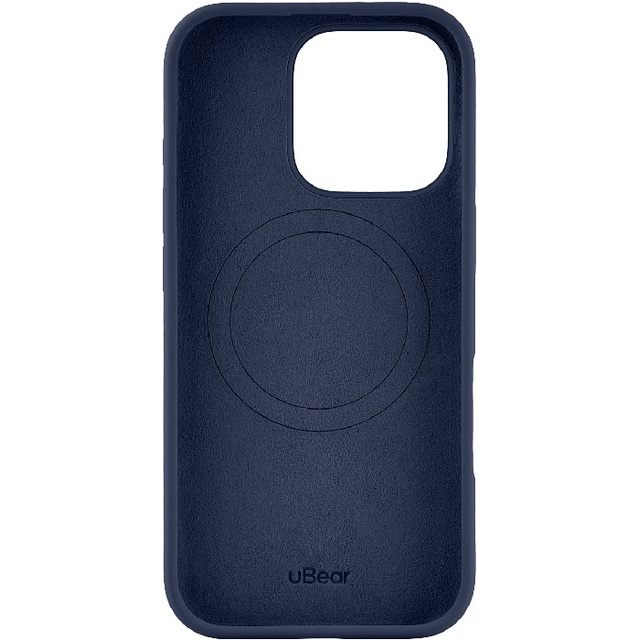 Чехол-накладка uBear Touch Mag Case для смартфона Apple iPhone 16 Pro (Цвет: Dark Blue)