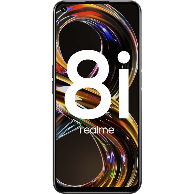 Смартфон realme 8i 4 / 64Gb (NFC) (Цвет: Space Black)