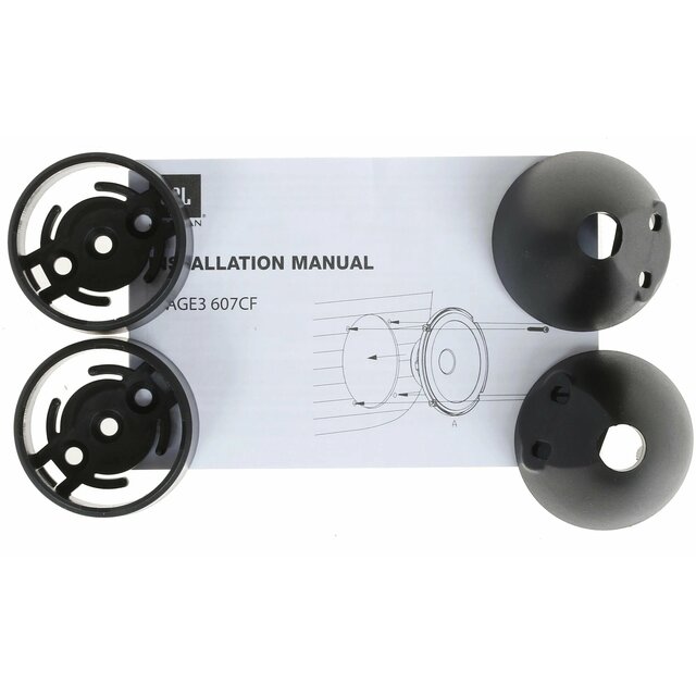 Колонки автомобильные JBL Stage3 607CF, черный Колонки автомобильные JBL Stage3 607CF, черный