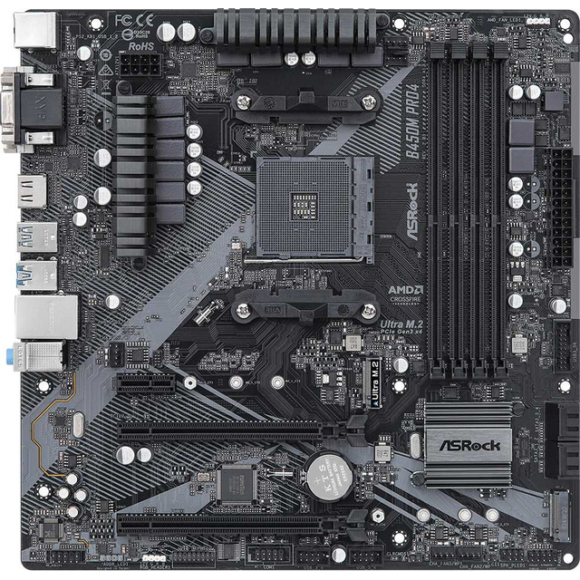 Материнская плата Asrock B450M PRO4 R2.0