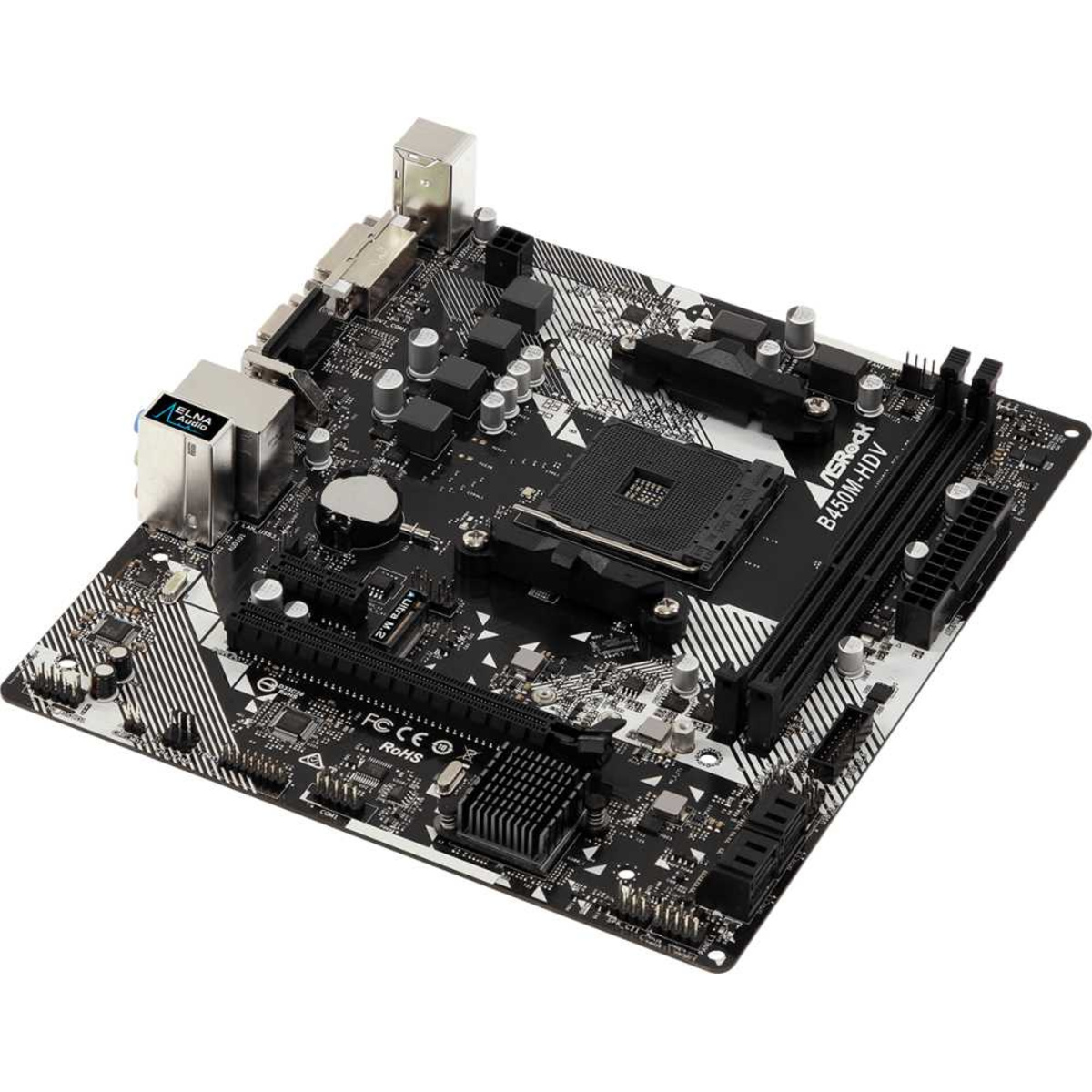 Материнская плата Asrock B450M-HDV R4.0