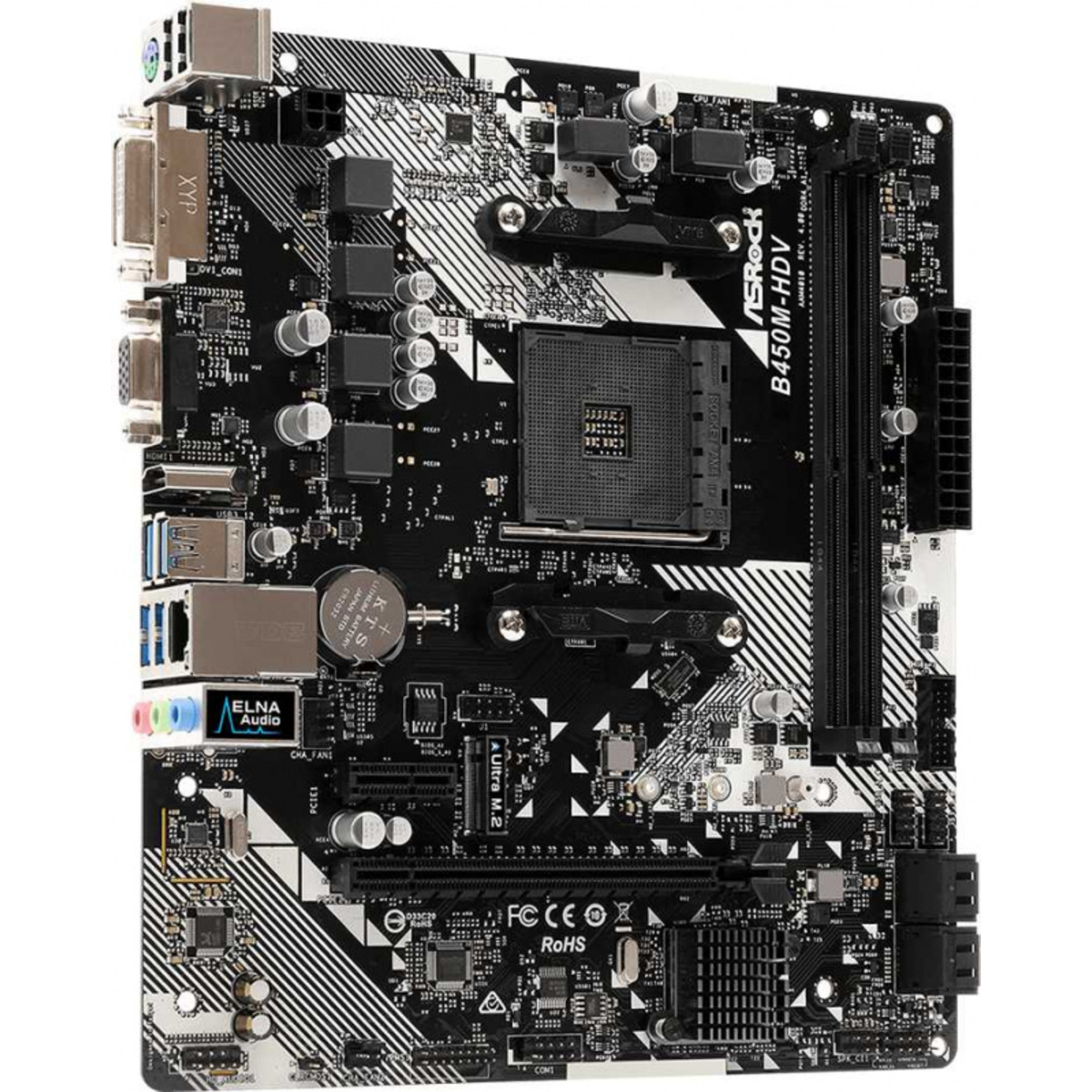 Материнская плата Asrock B450M-HDV R4.0