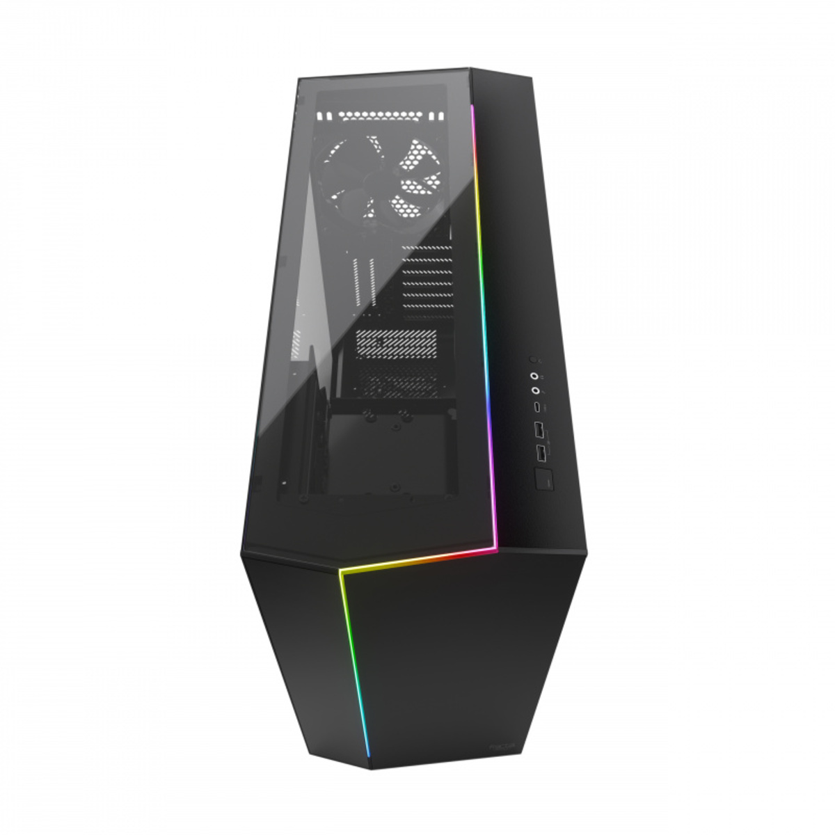 Корпус Fractal Design Vector RS Blackout TG E-ATX (Цвет: Black)