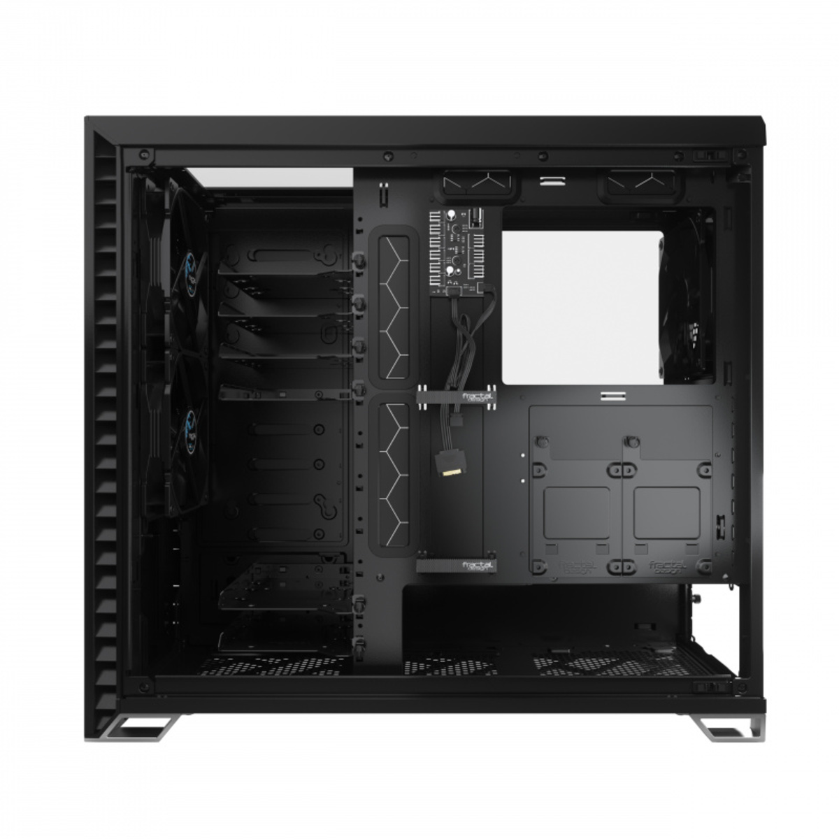 Корпус Fractal Design Vector RS Blackout TG E-ATX (Цвет: Black)