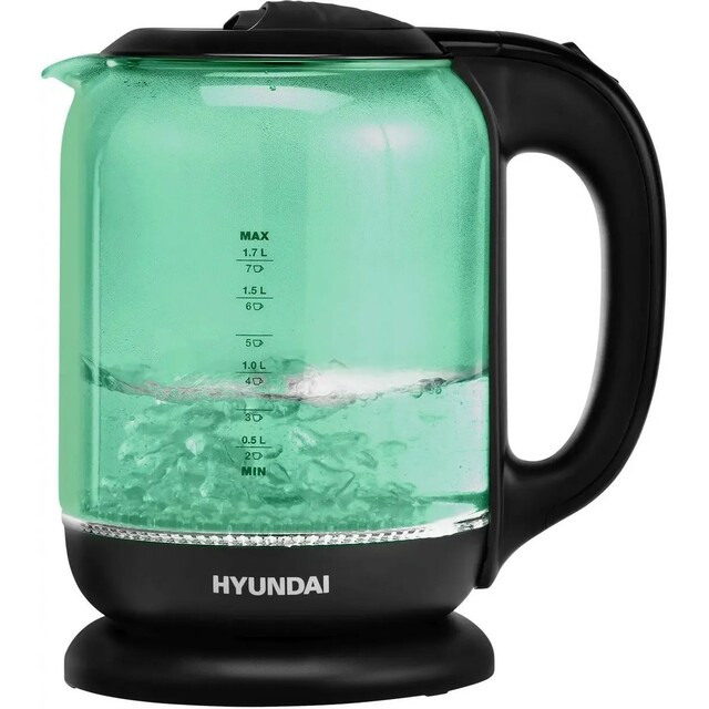 Чайник электрический Hyundai HYK-G2807 (Цвет: Turquoise / Black)