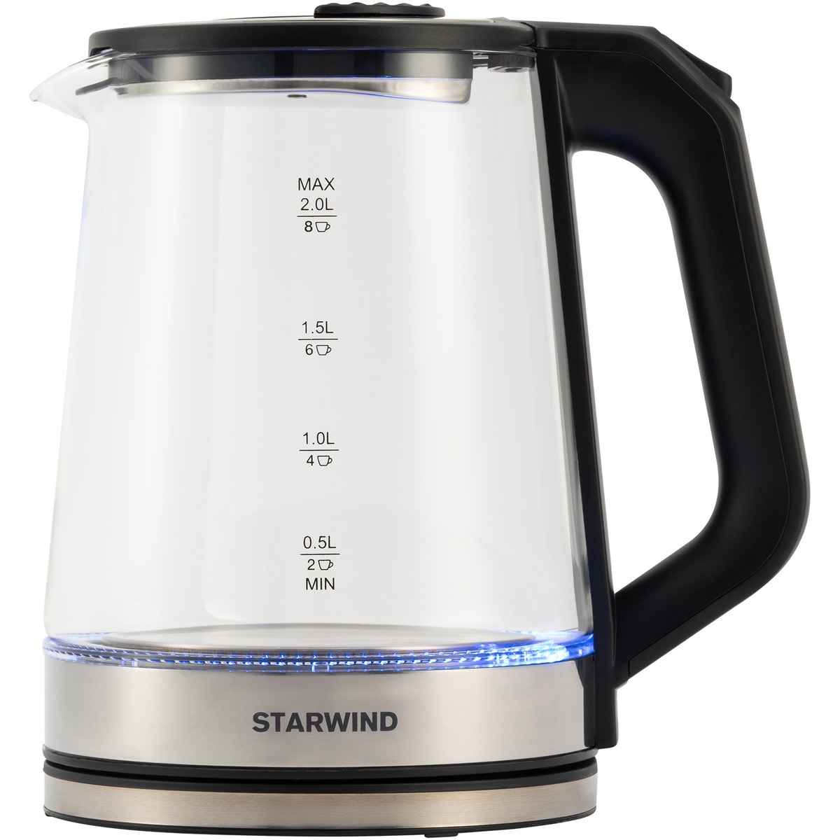 Чайник Starwind SKG5778 (Цвет: Black / Silver)