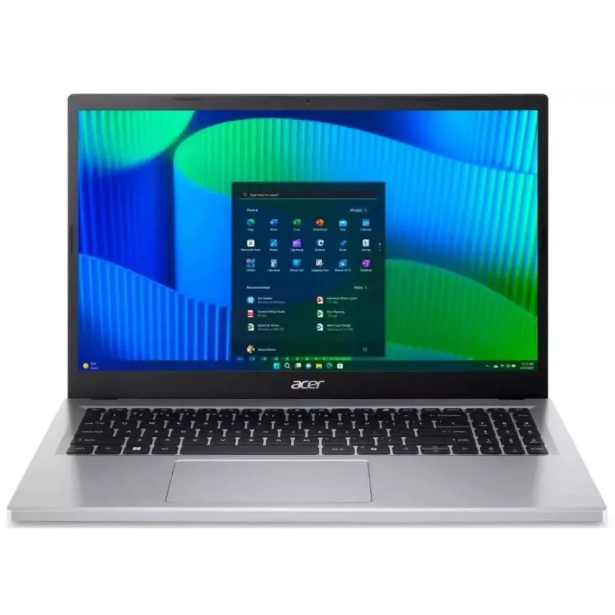 Ноутбук Acer Extensa 15 EX215-57-59AM (Core i5 1334U 1.3Ghz/16Gb DDR5/SSD1Tb/Intel Iris Xe graphics/15.6 /noOS/silver) (NX.EJAER.00A)