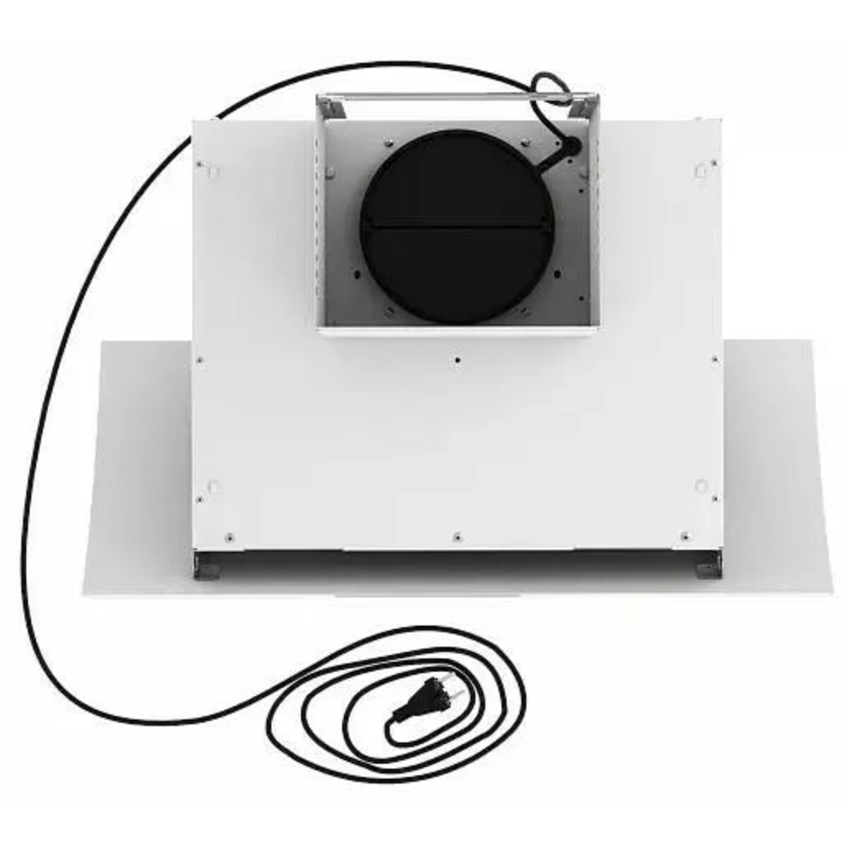 Вытяжка каминная Elikor Wave WH 60, белый 