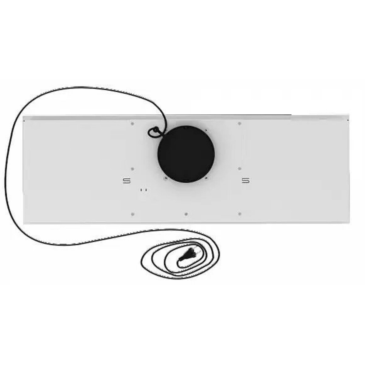 Вытяжка встраиваемая Elikor Cube 90П-1000-Э4Д, белый 