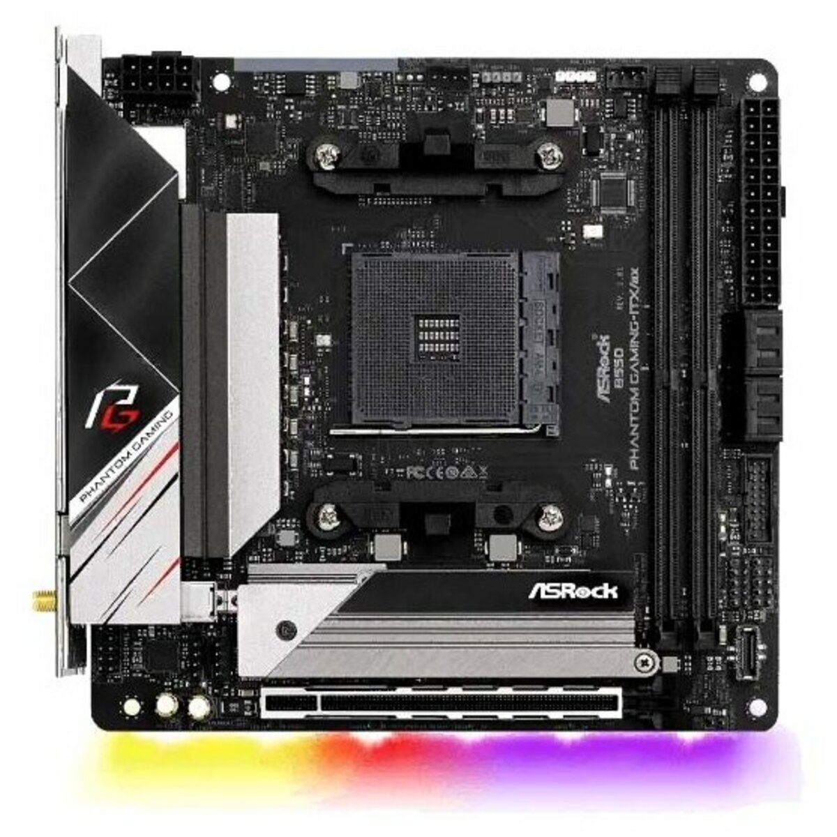 Материнская плата Asrock B550 PHANTOM GAMING-ITX / AX
