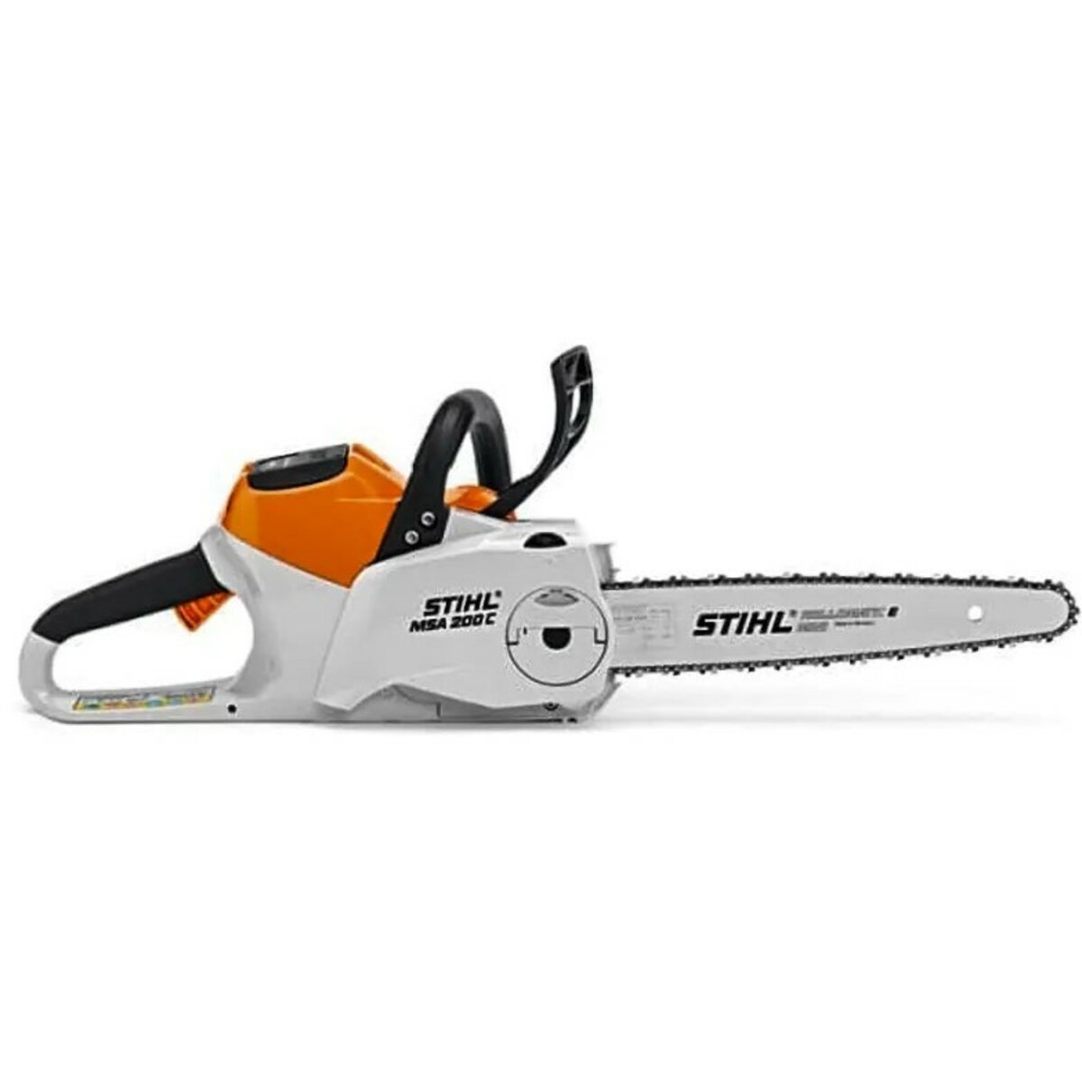 Электрическая цепная пила Stihl MSA 200 C-BQ (Цвет: Orange/Gray)