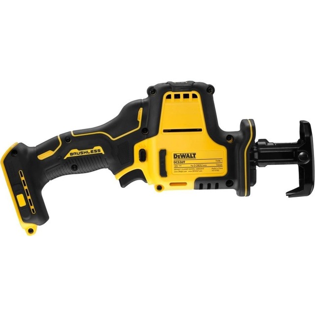 Сабельная пила DeWalt DCS369NT-XJ (Цвет: Yellow)