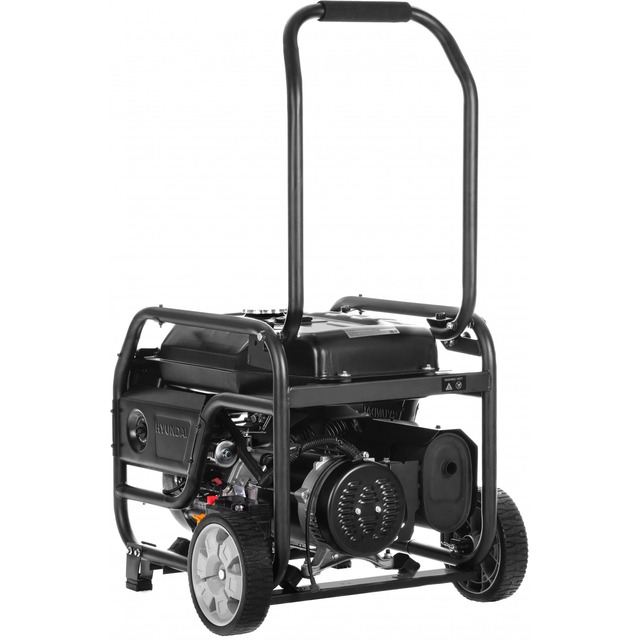 Генератор Hyundai HHY 10050FE ATS 8.5кВт, черный